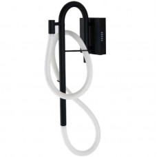 Απλίκα Τοίχου LED 25W 2000lm 230V Θερμό Φως Μαύρη 43010